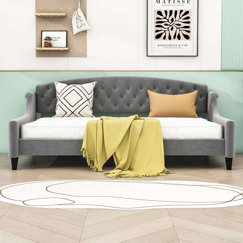 Brilyn Twin Upholstery Daybed, Gray