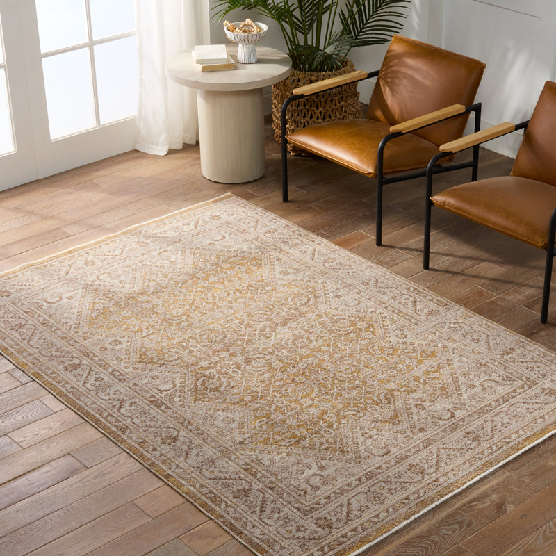 Handmade Harriet Medallion 8' x 10' Gray Synthetic Area Rug