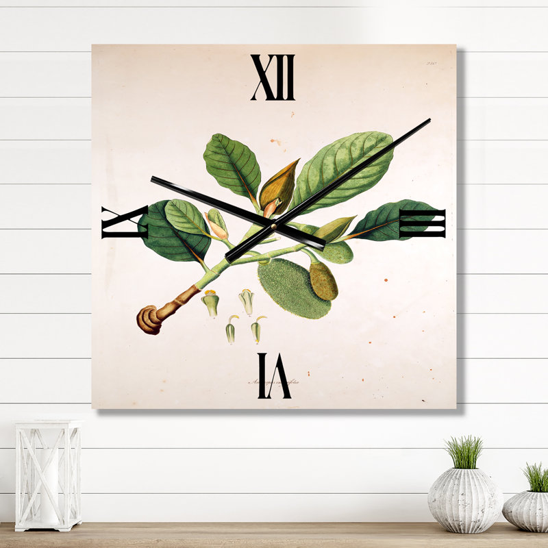 Horloge murale London Plants I, Petit