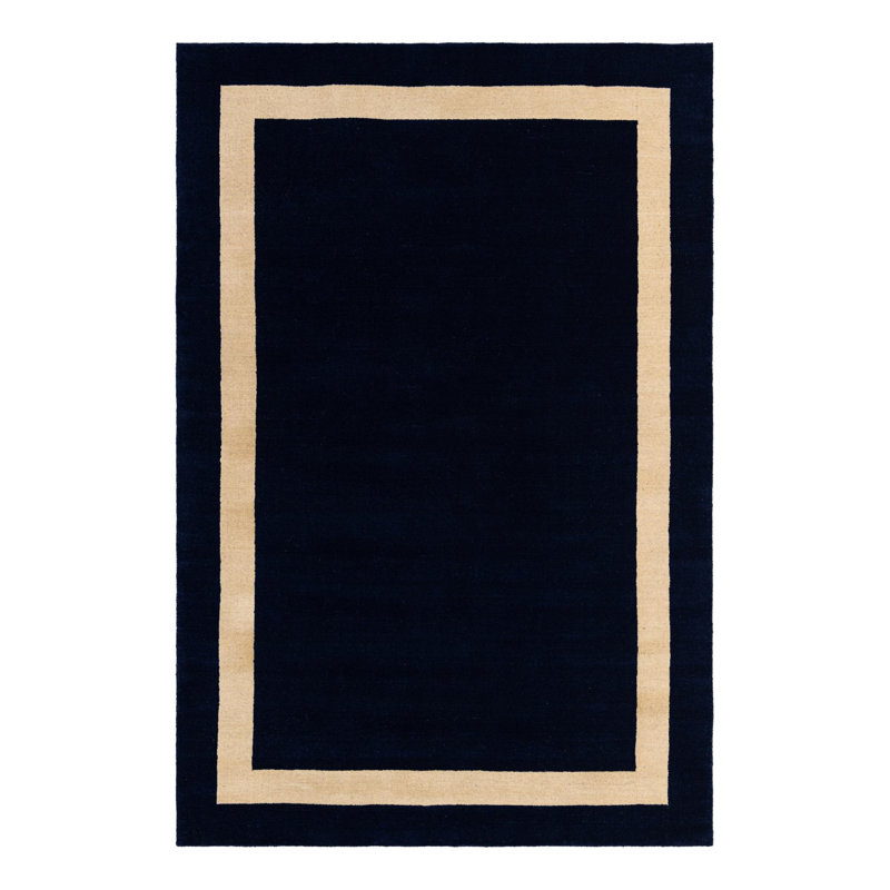 Jill Zarin Somerset Natural Wool Rug, Rectangle 5'1" x 8'