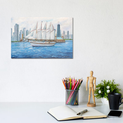 The Windy by Jim Williams - Wrapped Canvas Painting