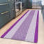 Non-Slip Purple Indoor Area Rug – Washable Large & Small Door Mat, Hallway, Bedroom & Kitchen Floor Mat-1826097824
