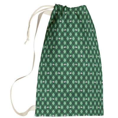 Kitterman Fabric Laundry Bag with Handles