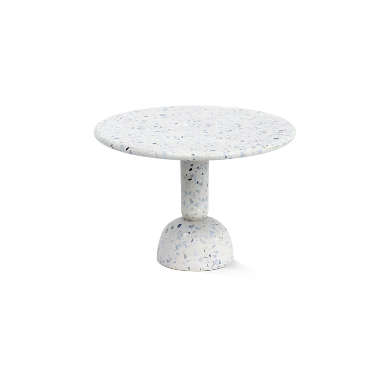 Taiko Pedestal End Table, 15.4" H x 22.2" W x 22.2" D