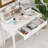 Mailiah Solid Wood Base Writing Desk with Power Outlet-1554713919