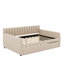 Full Size Upholstered Daybed With Trundle-2118033181