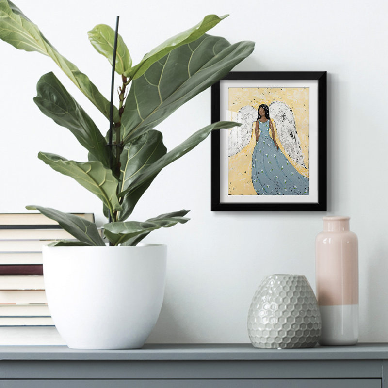 Floral Breeze Fresco  II -Gallery Wrapped Canvas