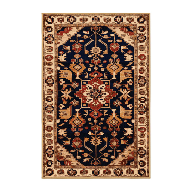 Tapis brun lavable à la machine, Tapis de couloir 2 pi x 4 pi