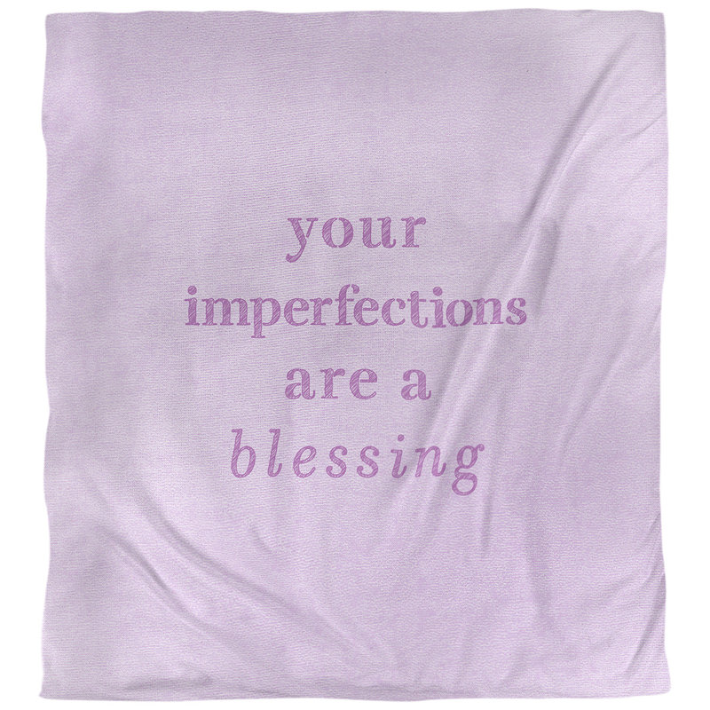 Housse de couette réversible simple Quotes, Housse de couette pour très grand lit, Violet