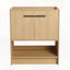 Armoire de meuble-lavabo autoportante avec deux portes sans lavabo-122478106