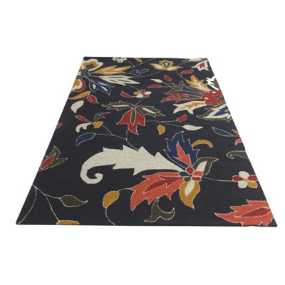 5'0 x 8'1 Pimentel Navy Blue Rug
