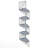 Hayner 5 Tier Rustic Wood Floating Shelves-1207777662