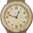 Tall Distressed Wood Grandfather Style Wall Clock