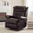Hayliee Waxed Leather Swivel Glider and Rocker Recliner-397259483