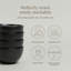 over&back Coupe 9oz Semi Hand-Finished Stoneware Mini Bowls, Set of 4-99279663