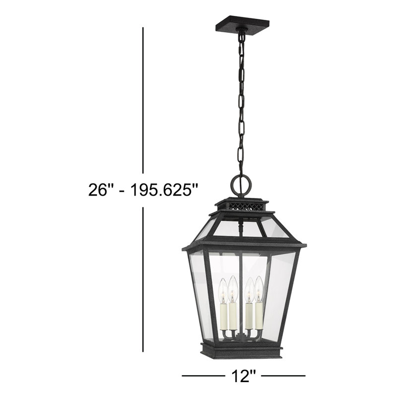 Falmouth 4 - Light LED Outdoor Hanging Lantern
