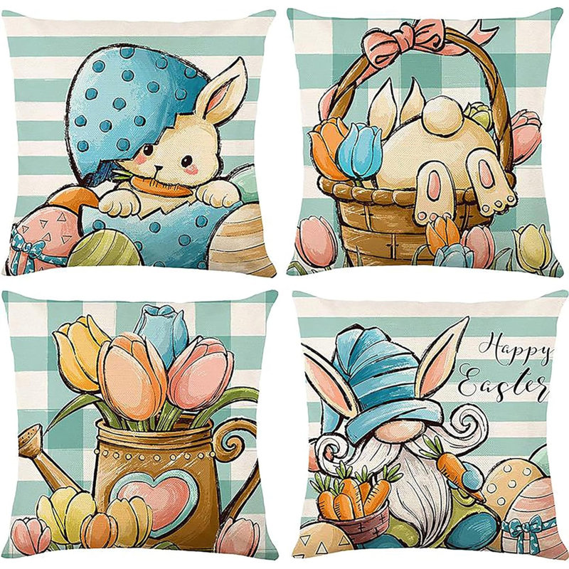 Reversible Pillow Cover