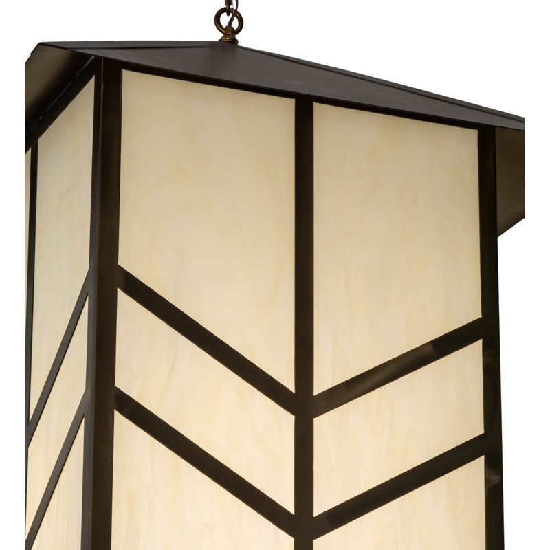luminaire suspendu carré/rectangulaire 1 lumière
