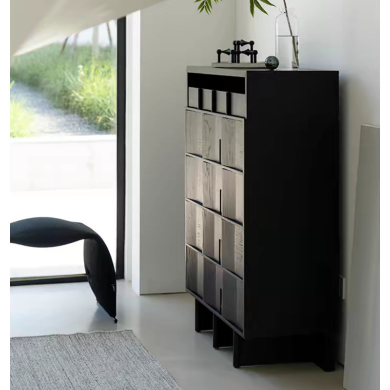 Commode d'appoint en bois massif Montisano
