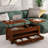 Coffee Table with 2 Storage, Lift Top Coffee Table for Living Room-99996394-98121037