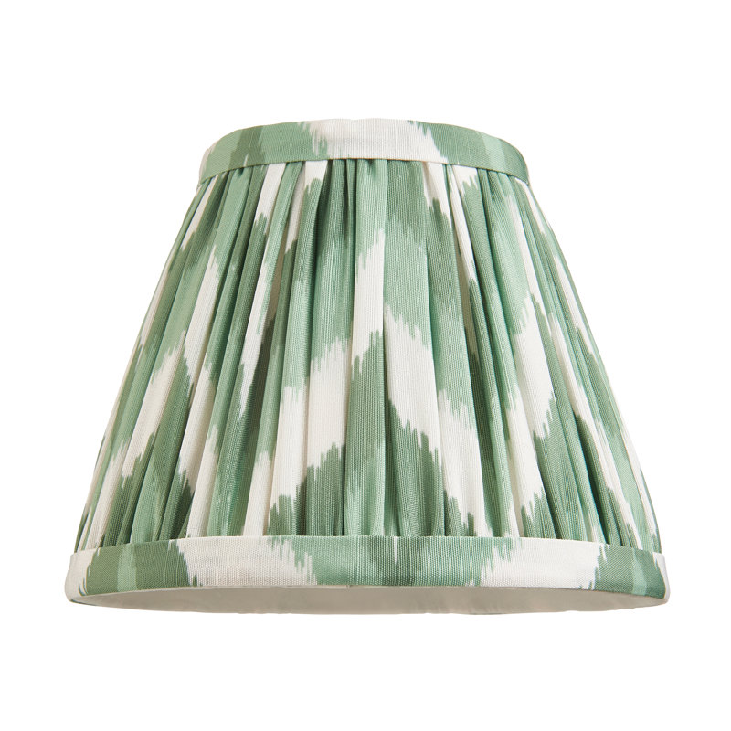 Zigzag 16cm Lamp Shade, Green