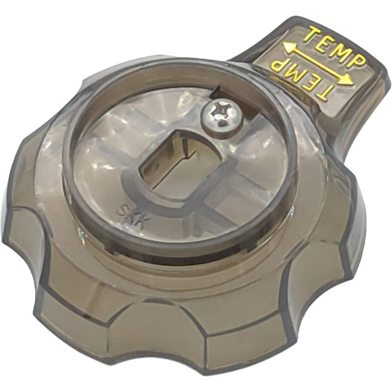 Poignée de contrôle de température Avalon pour robinets de baignoire et de douche, bouton de contrôle de température, fumée