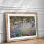 Irises in Monets Garden by Claude Monet - Framed Print-62756966-62756967