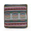 Pouf carré péruvien moderne de conception moderne, douceur et confort