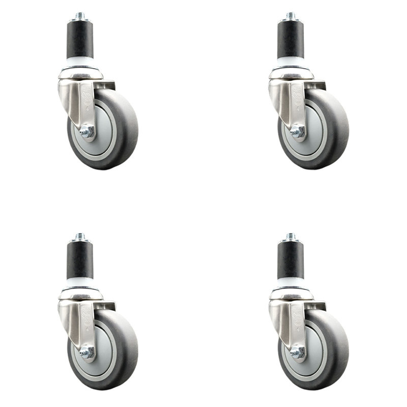 Thermoplastic Rubber Casters