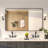 Round Metal Frame Hanging Wall Bathroom Mirror-706407995-706407989