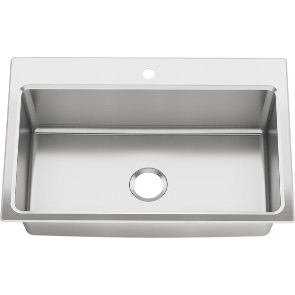 Kohler Prologue 33 L x 22 W x 9 D Top-Mount/Undermount Kitchen Sink & Reviews | Wayfair Prologue 33 L x 22 W x 9 D Top... 
