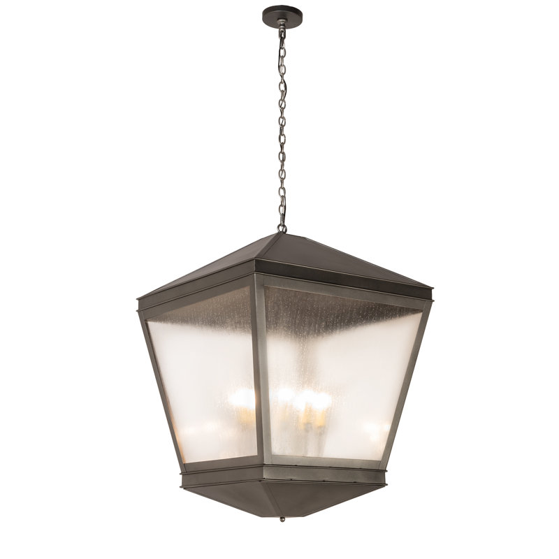 Luminaire suspendu carré 10 lumières