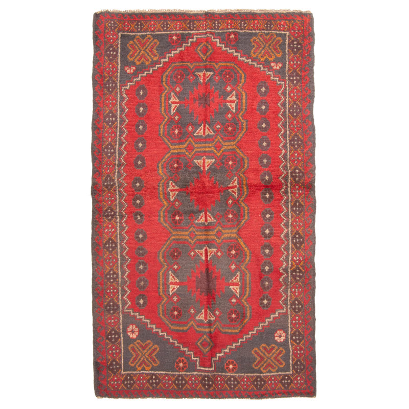 Rizbaft Red Rug 3'6" x 6'0"