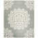 Tapis gris / beige en laine touffeté à la main Cruz