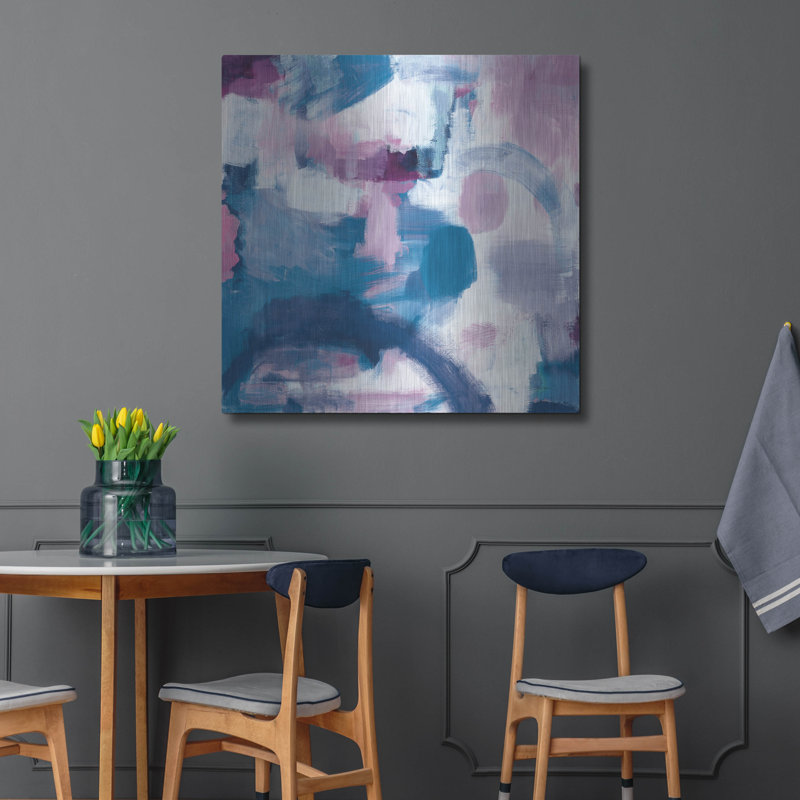 "Procès et nébuleuse aérienne" par Mary Urban, H 36 po x l 36 po