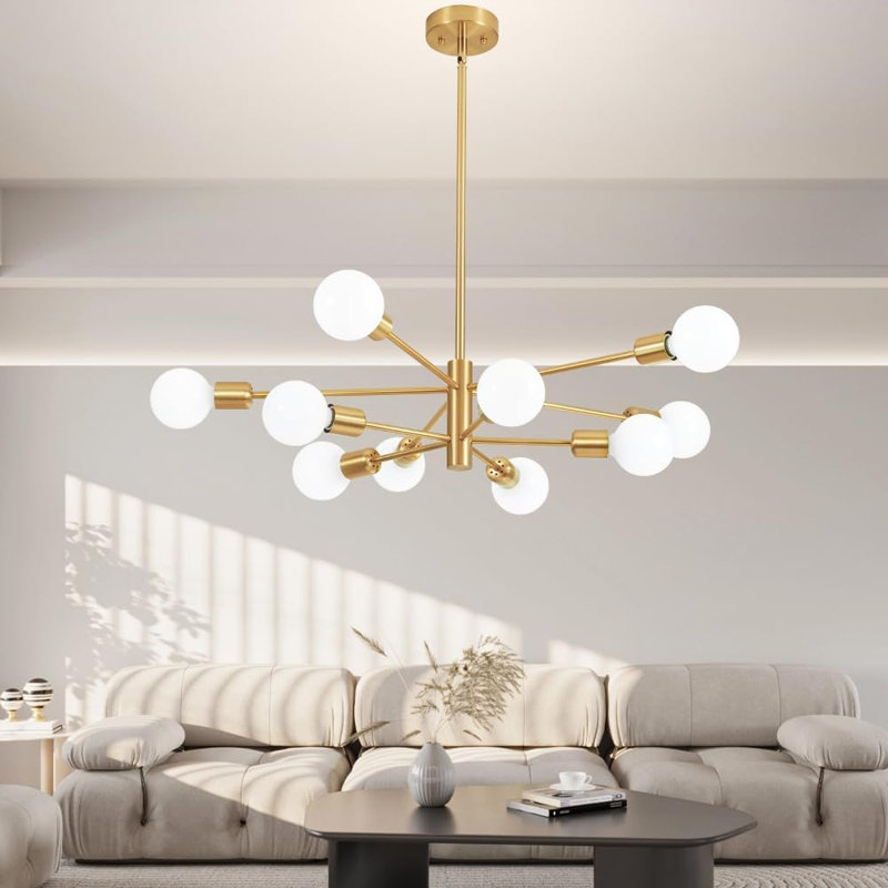Lorolla 10 - Light LED Sphere Chandelier