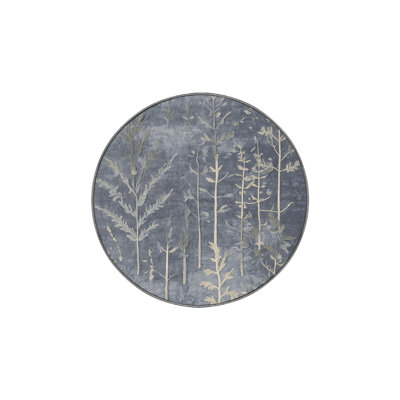 Machine Washable Gray Area Rug