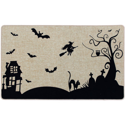 Tapis rectangulaire avec envers antidérapant