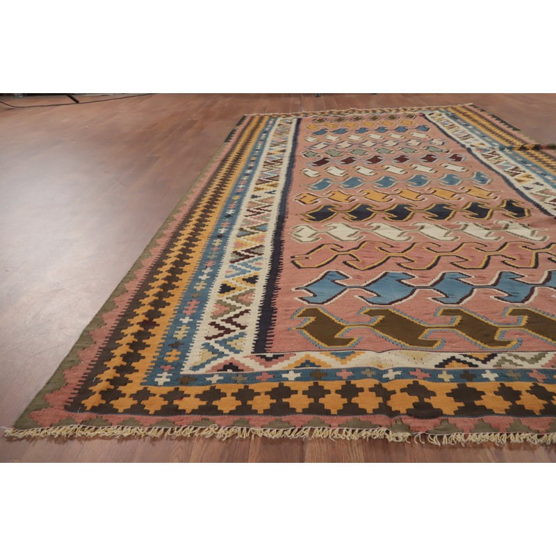Tapis traditionnel kilim 5 x 9