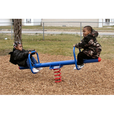 Floor Mounted Metal Rider