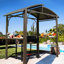 Toit en arc de jardin pour barbecue 8X5ft