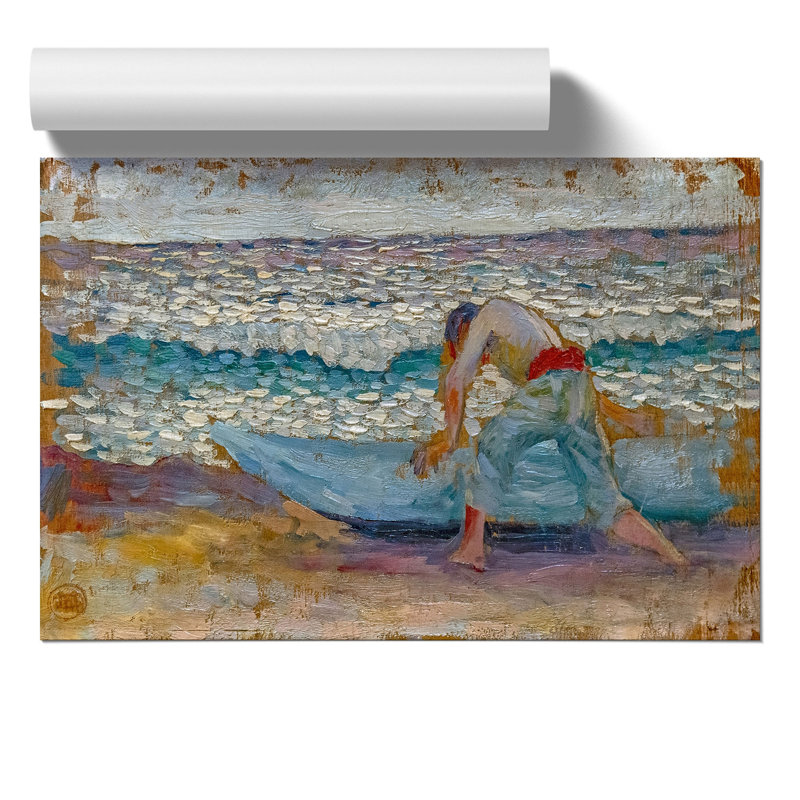 Man with a Boat by Henri Edmond Cross - Frameless Print, 21cm H x 30cm W x 0.1cm D