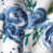 Blue Floral Fabric