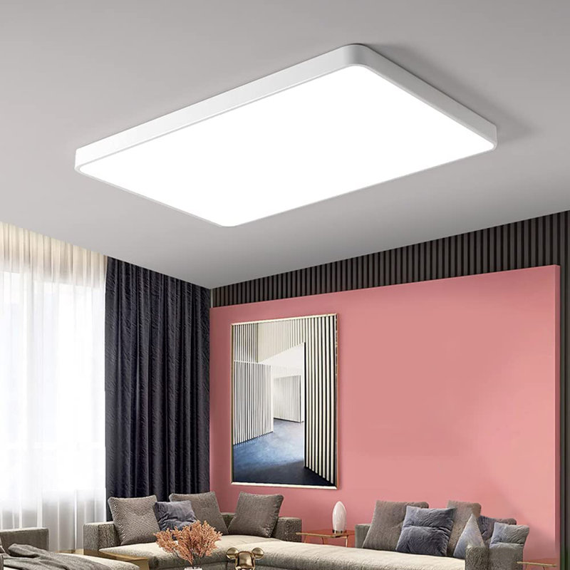 Carrazco Acrylic LED Flush Mount, White