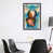Distressed Black Framed Canvas