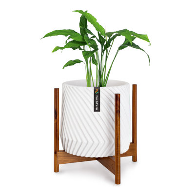Wood Plant Holder