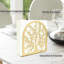 Napkin Holder For Tables Kitchen Farmhouse Restaurant Outdoor Use Rustic Napkin Holders Gold (Tree Of Life)