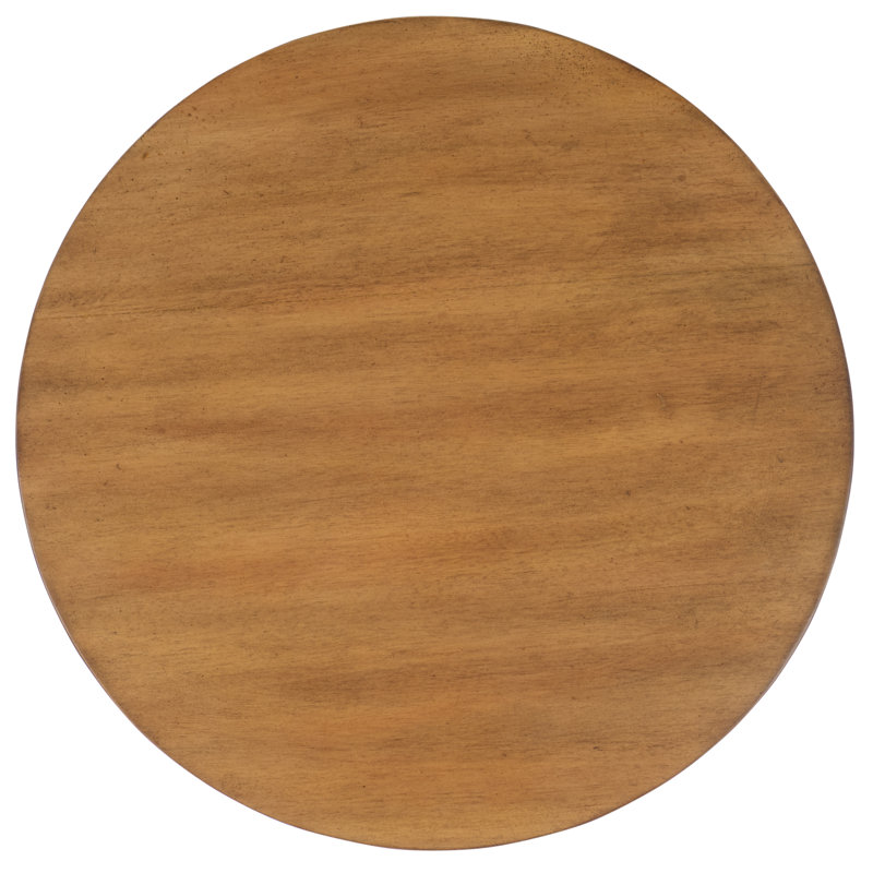 Daiya Round 1 Draw Wood Nightstand, Natural