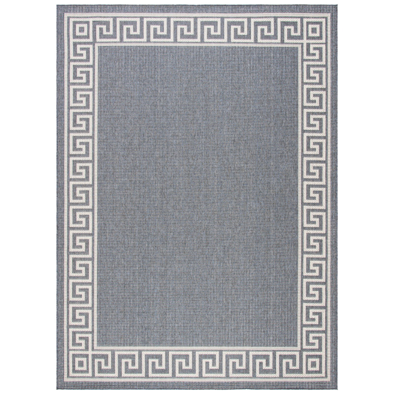Brympton Performance Machine Washable Geometric Indoor/Outdoor Area Rug, Rectangle 8' x 10'