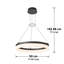 Luminaire suspendu à 1 lumière DEL-64533503